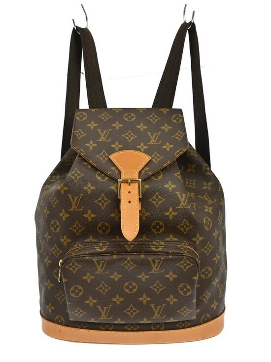 Best05 LOUIS VUITTON MONTSOURIS GM BACKPACK MONOGRAM main image 13